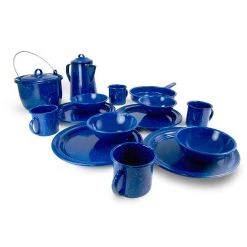 Promo ✔️ GSI Outdoors Sierra Camp Set - Blue ????