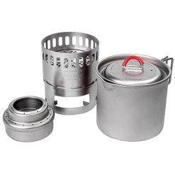 Brand new ???? Evernew Ti Mug Pot 500 Stove Set ????