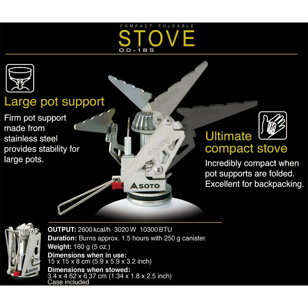 Cheap ???? Soto Compact Foldable Stove ???? - Image 4