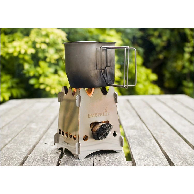 Deals ???? EmberLit Original Stainless Steel Stove ????